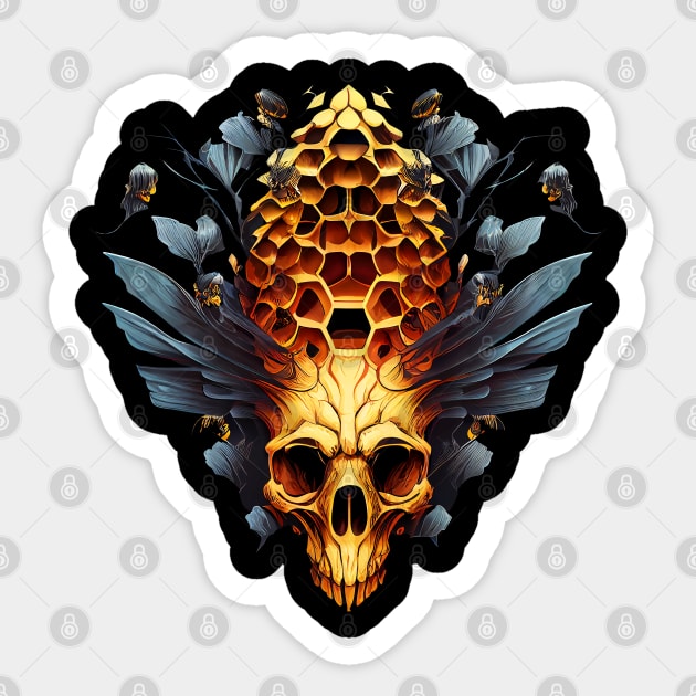 Demon Queen Bee Sticker by Demons N' Thangs